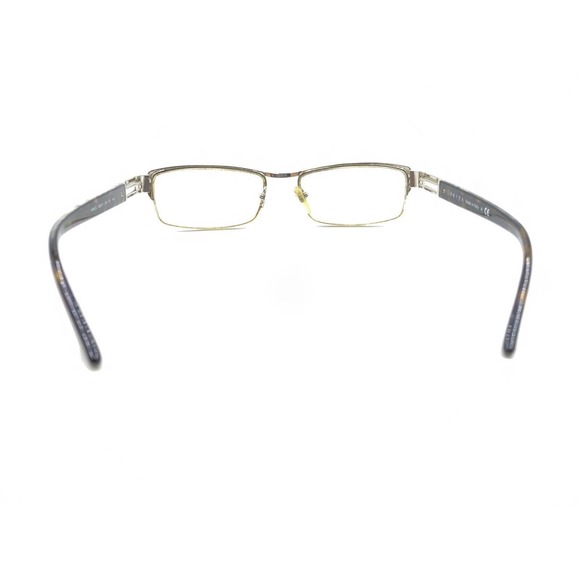 Prada VPR 67L 1BC-1O1 Silver Half Rim Eyeglasses Frames 53-17 140 Italy Designer - Picture 5 of 12